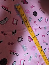 BARBIE FABRIC BY THE YARD 45 WIDE