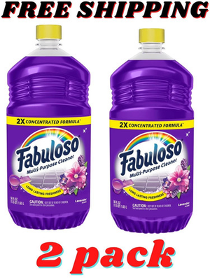 #ad #ad Fabuloso Multi purpose Cleaner 2x Concentrated Lavender 56 Oz 2 Pack $7.25