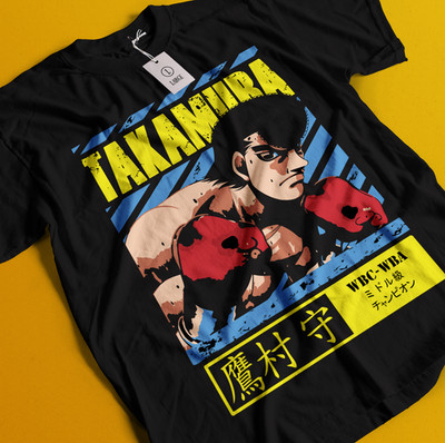 Hajime No Ippo T-Shirt Makunouchi Shirt Mamoru Ichiro Miyata Tshirt Ryo Mashiba