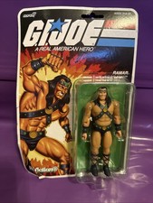 Super7 Reaction G.I. Joe Ramar 3.75 Exclusive Action Figure       box Damage
