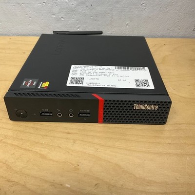 ⊕ Lenovo ThinkCentre M715q 8GB ストレージ無　特価 Lenovo ThinkCentre M715q Tiny | Secure, Powerful, Compact Desktop