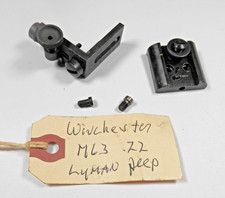Winchester M63 .22 Cal. Lyman Peep Sight
