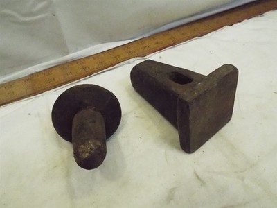 Pr Blacksmith Hand Forged Stump Stake Anvil Hardy Swage Tools Widget Mandrel