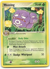 Weezing 33/113 Rare Delta Species Pokemon Moderately Played on eBay