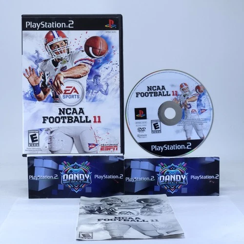 NCAA Football 11 PS2 CIB W/ Manual - PlayStation 2