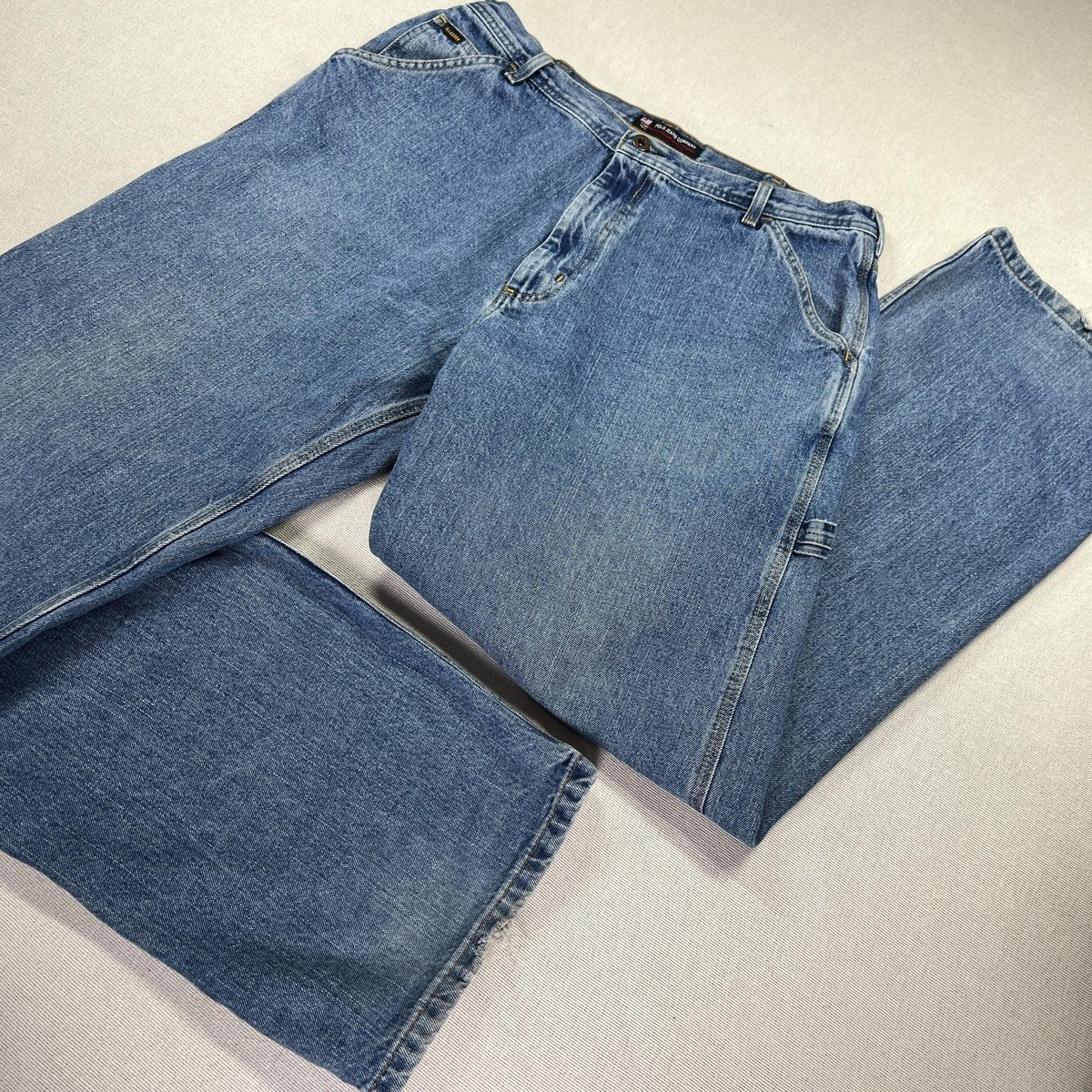 Polo Jeans Co. レザーパンツ 30X32 Polo Jeans Company レザーパンツ ブラウン W32 ユーズド | Room Style