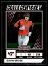 2022 Panini Elite Extra Edition College Tickets Optic #CTO-2 Gavin Cross