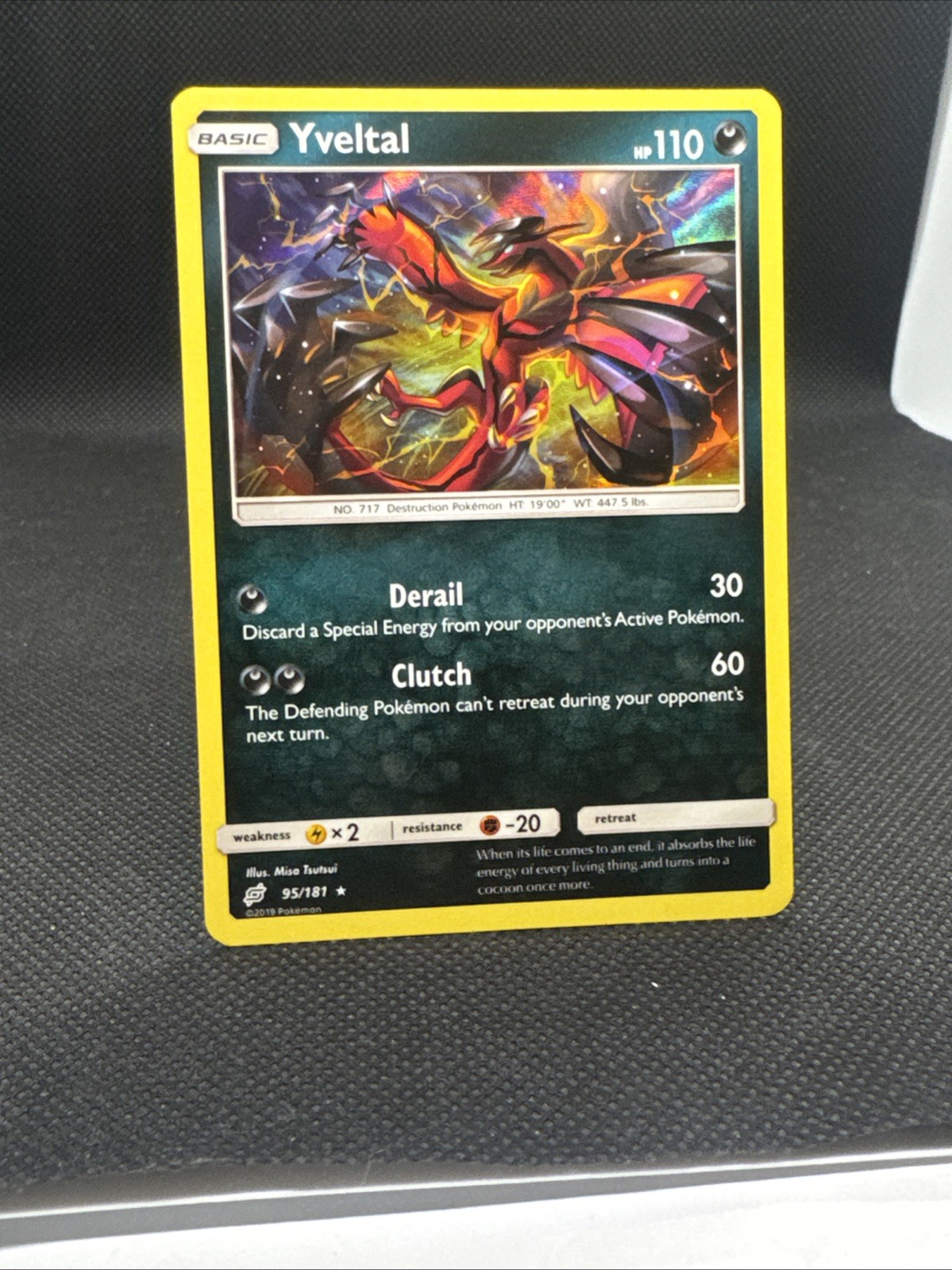 Yveltal 95/181 Sm-Team Up Holo Pokemon TCG NM