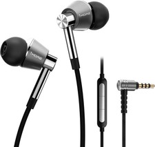 1more E1001 Triple Driver Hi-Fi In-ear Headphones - Silver (E1001-SV)