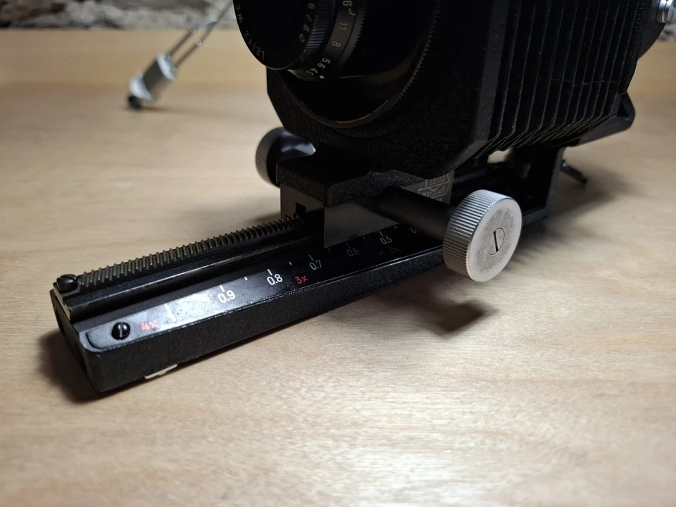 Visoflex I Complete Kit Bellows Lens Leitz Wetzlar Focotar 50mm F4.5 Leica M - Imagen 3 de 4