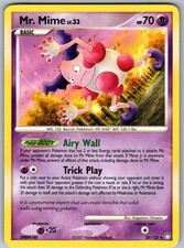 POKÉMON TCG MR. MIME 30/123 RARE MYSTERIOUS TREASURES LIGHTLY PLAYED