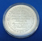 Liberty Mint U.S. Constitution Hamilton N.D. One Troy Oz .999 Fine Silver Round