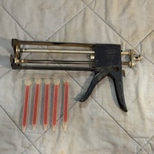 NEWBORN Model 510 Dual Component Applicator Caulk Gun Lord #310 (+5 FUSOR Tips)