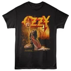 Ozzy Osbourne Blizzard Of Ozz Jack O Lantern Flames Men's T Shirt Music Merch