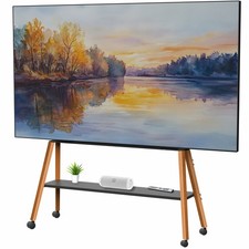 VIVO Rolling Easel Studio TV Floor Stand with...