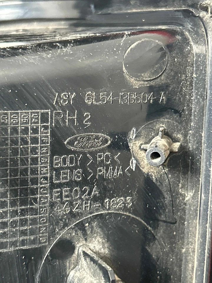 Fits 2006-2011 Ford Ranger Right Tail Light OEM:6L5Z13404A Foto 3 de 4