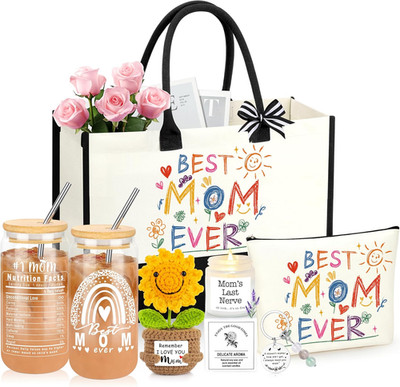 Mothers Day Gifts, Mom Birthday Gift Ideas Basket for Moms Mama Mother from Daug