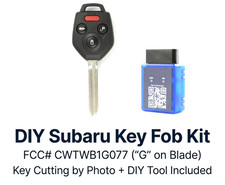 Diy Bundle Subaru Legacy Outback 2018 Key Fob Cwtwb1g077 G Chip Key Cut