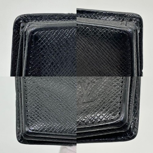Louis Vuitton Portomonet Bowitte Taiga Epicea Coin Case Black Lv Logo - Picture 6 of 14
