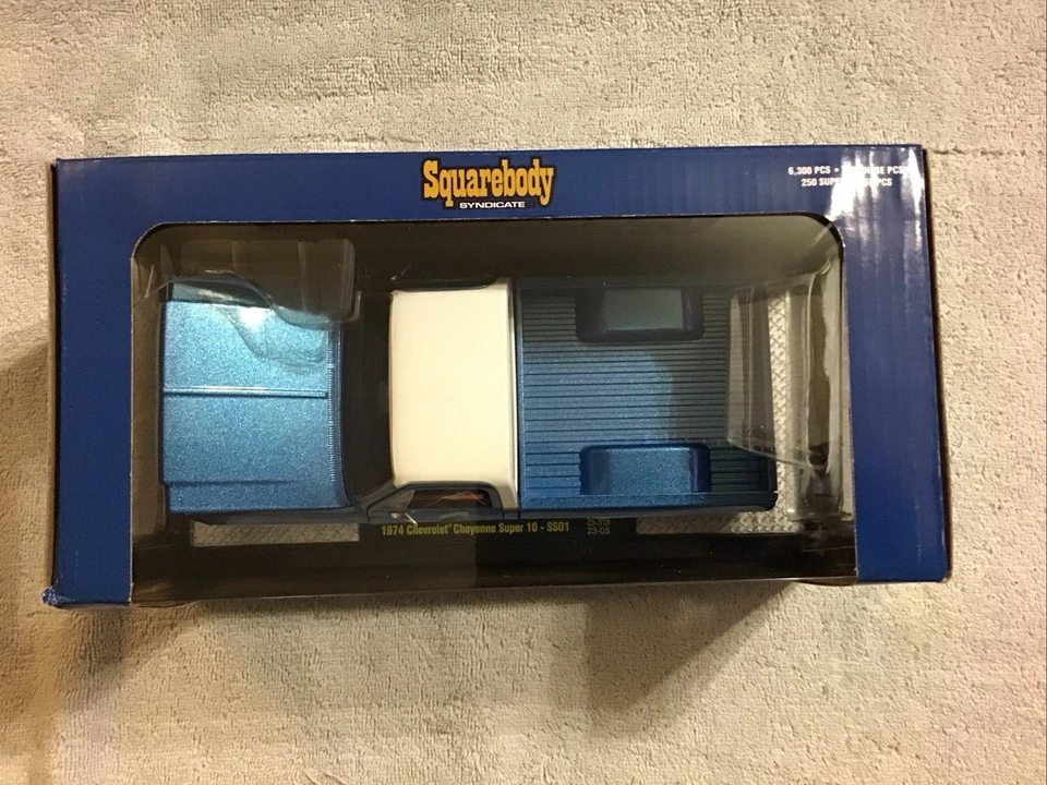 2023 M2 Diecast 1974 CHEVROLET SILVERADO CHEYENNE SYNDICATE 1/24 Pickup S39 - Image 4 of 4