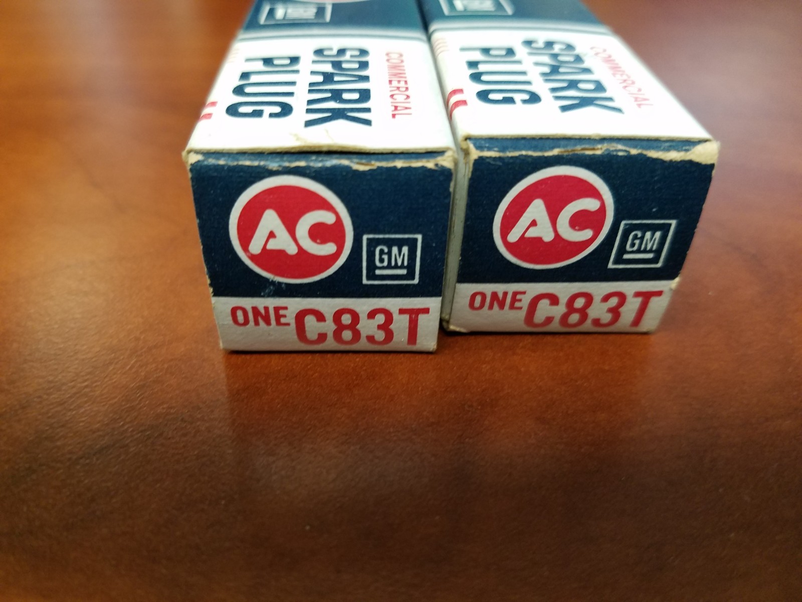 2 x C83T ACDelco Spark Plugs NOS New Old Stock