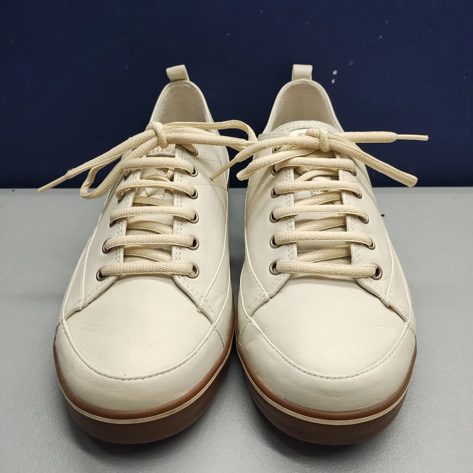 Tênis Fitflop Supertone Plataforma Feminino EUA Tamanho 8 Marrom Claro Atlético com Cadarço - Imagem 2 de 4