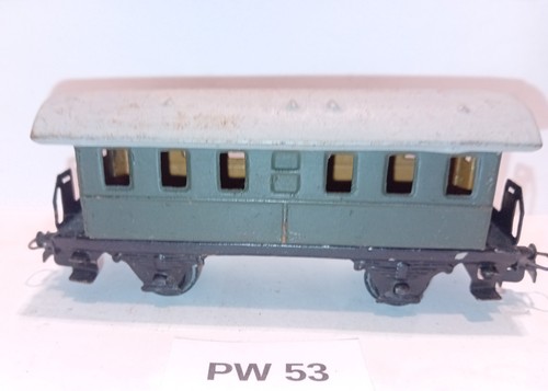 Märklin/Primex 4001 Personenwagen, 2. Klasse, grün, mit Plattformen | Condition: Gebraucht