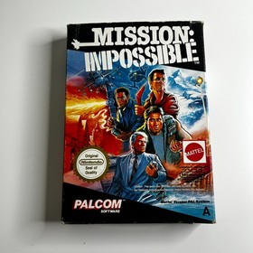 Mission: Impossible (Nintendo NES, 1990 PAL A) Action-Adventure Manual Included