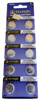 100 Tianqiu Ag12 386a Lr43 Sr43sw Lr1142 301 Sr43 Rw84 Alkaline Watch Battery Us 100 Tianqiu Ag12 386a Lr43 Sr43sw Lr1142 301 Sr43 Rw84 Alkaline Watch Battery Us