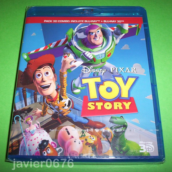 TOY STORY DISNEY PIXAR BLU-RAY 3D + BLU-RAY NUEVO Y PRECINTADO