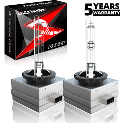 2PCS NEW D3S 66340 6000K WHITE BRIGHT 35W HID XENON LIGHT BULBS SET HEADLIGHTS