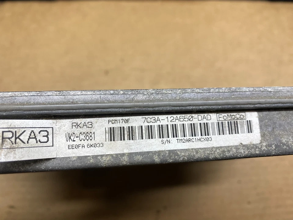 Ford E250 E350 2007 5,4 L control del motor ECU computadora 7c3a-12a650-papá G1169 PS Foto 4 de 4