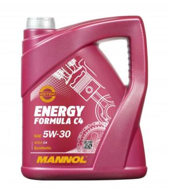 5 LITER MANNOL ENERGY FORMULA C4 5W-30 ACEA C4 MB 226.51 229.31 229.51 RN 0720