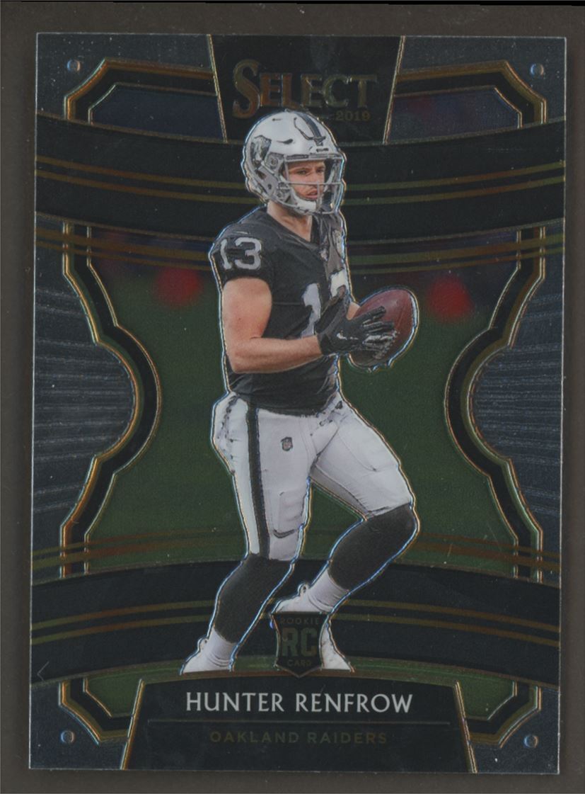 2019 Panini Select #33 Hunter Renfrow Rookie RC