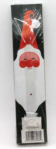 1960s Santa Candles MCM Bougie Pere Noel 10" NIP VTG original cellophane - Picture 4 of 5