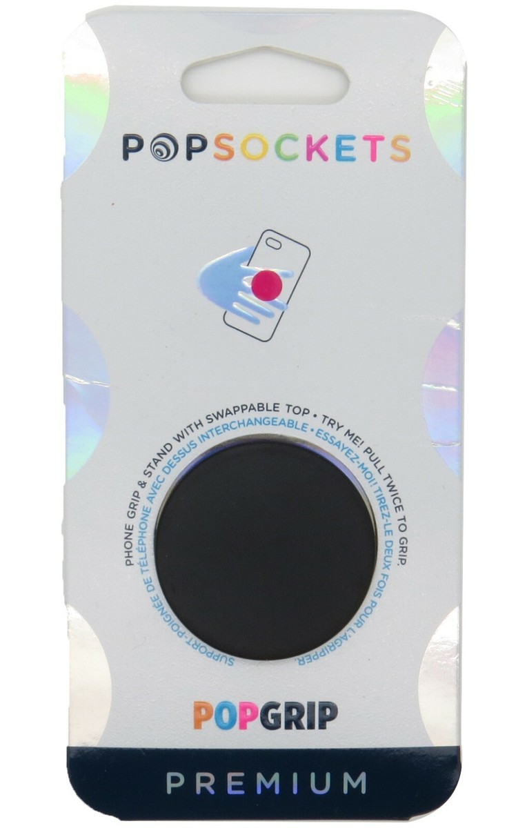 PopSockets PopGrip - Support Et Grip Pour Smartphone Et Tablette Avec Un Top Interchangeable - Acetate Classic Tortoise