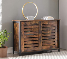 Industrial Storage Sideboard Rustic Kitchen Pantry Cupboard Vintage Dresser Unit