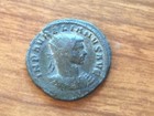 Ancient Roman coin Aurelianus 270-275 billon antonianus