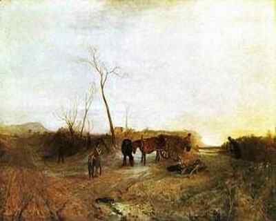 Turner A4 Druck Frosty Morning 1813