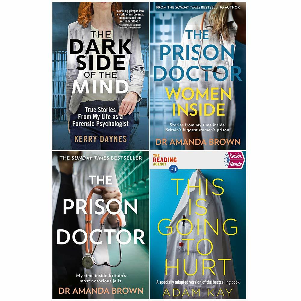 The Dark Side,The Prison Doctor,Women Inside,Quick Reads 4 Books Collection Set