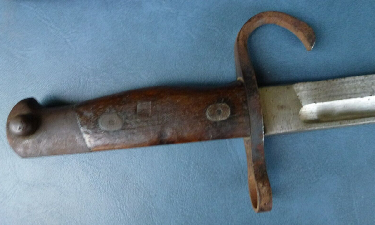 WWII Japanese Nagoya Army Arsenal Sword Hooked Quillon Bayonet