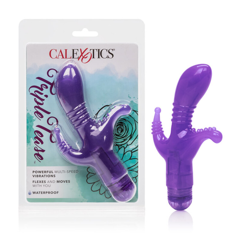 Triple Tease Flexible 3-way Vibrating Stimulator Massager Vibe Waterproof | eBay Triple Tease Flexible 3-way Vibrating Stimulator Massager Vibe Waterproof | eBay