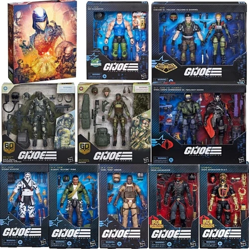 GI JOE G.I. Joe Classified Series 6" Hasbro Complete Collection Action Figure