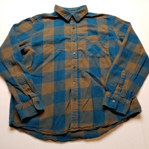 Arizona Jeans Flannel Shirt Mens L 