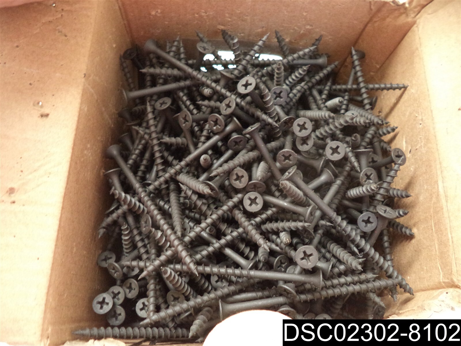 5LBS: Item # 47130, 8 x 3 Coarse Thread Drywall Screw - Phillips Drive