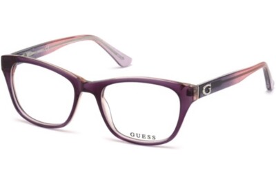 GUESS GU2678 083 Purple Ombre Cat Eye Optical Eyeglasses Frame 52-17-140