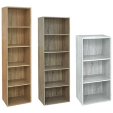 LIBRERIA MODERNA LEGNO DESIGN SCAFFALE PARETE CON MENSOLE SOGGIORNO CASA UFFICIO