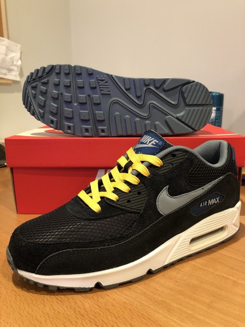 nike air max 90 essential black leather