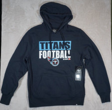 Tennessee Titans 47' Brand Men's Hoodie Blue Fleece NFL Sweatshirt Size S