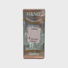 Hang Gel x Tips Premium 100 pc Refill Box Square Short